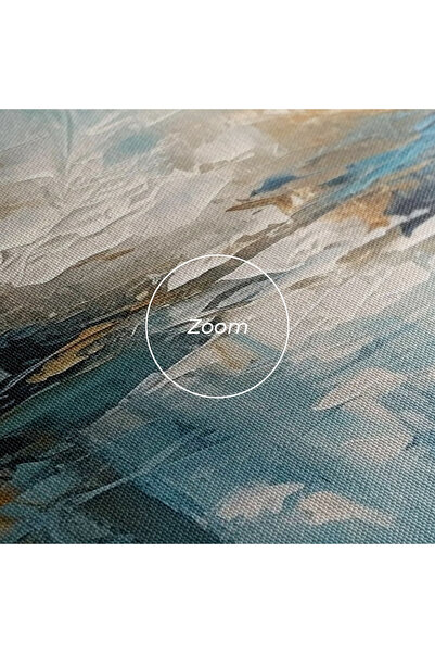 Arthub Tablou Canvas, Dormitor Si Living, Abstracte, Abstract Blue Art