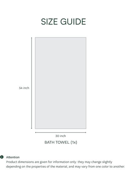 Lacoste Heritage Supima Cotton Bath Towel - Microchip, 30×54 inch