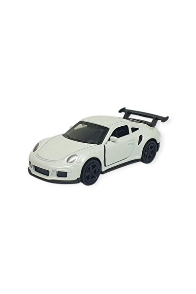 Vardem Pull and Drop Metal Small Cars 8 cm - 6411A-7 - White