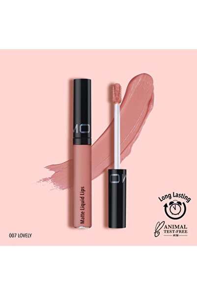 MOİRA أحمر شفاه سائل غير لامع (007، لوفلي)