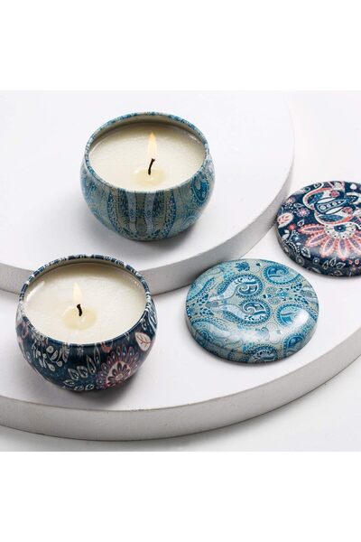 Generic Howemon 16-piece Scented Soy Candle Gift Set (16 Tin Candles) for Aromatherapy