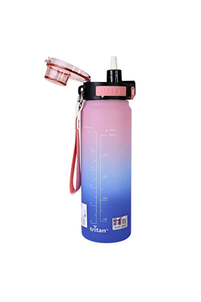 SAFECARE Reusable Bottle, 680 ml, Pink-Blue Gradient