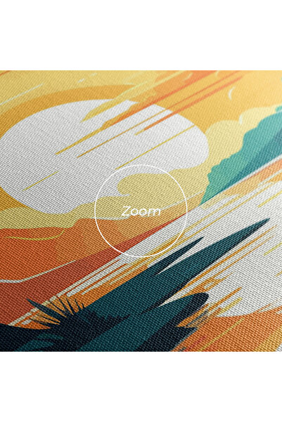 Arthub Canvas Painting, Bedroom And Living Room, Landscapes, Beach Water