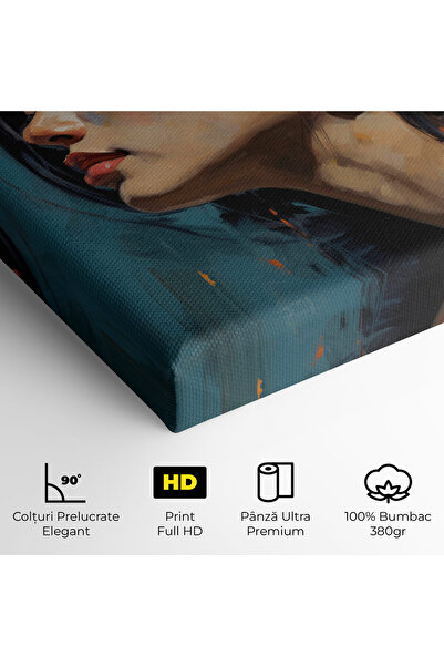 Arthub Canvas Painting, Bedroom And Living Room, Women, Acrylic Asian Portrait