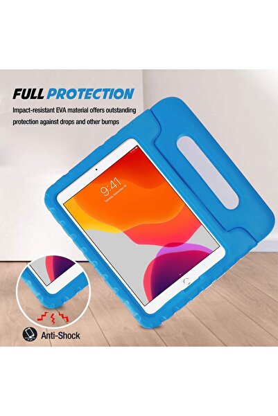 PROCASE Kids Case for iPad 10.2 (9th/8th/7th Gen), iPad Air/Pro 10.5 - Blue