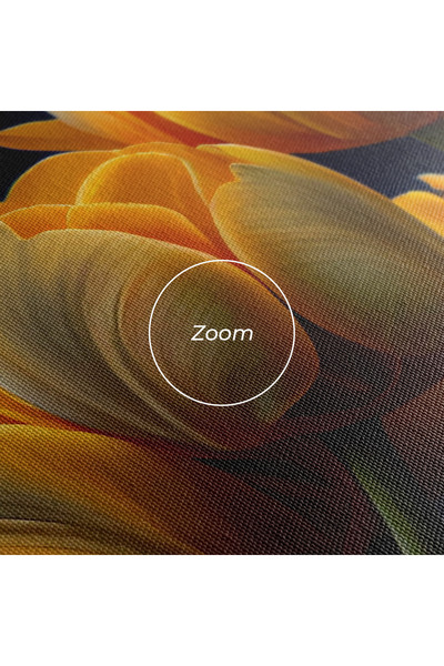 Arthub Canvas Painting, Bedroom And Living Room, Flowers, Pretty Yellow Tulips