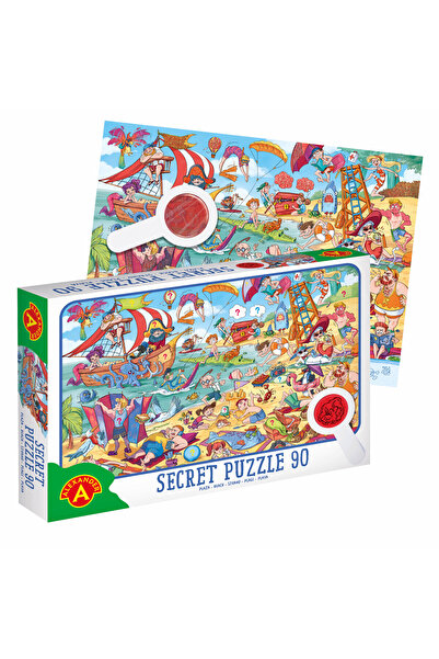 Alexander Toys Secret Puzzle - Beach, 90 pieces