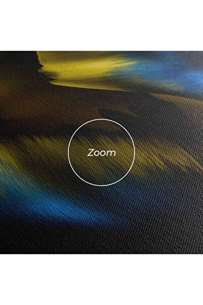 Arthub Canvas Painting, Bedroom And Living Room, Flowers, Yellow Blue Tulip