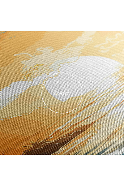 Arthub Canvas Painting, Bedroom And Living Room, Landscapes, Sunrise Beach View