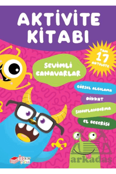 The Kitap Activity Book: Cute Monsters