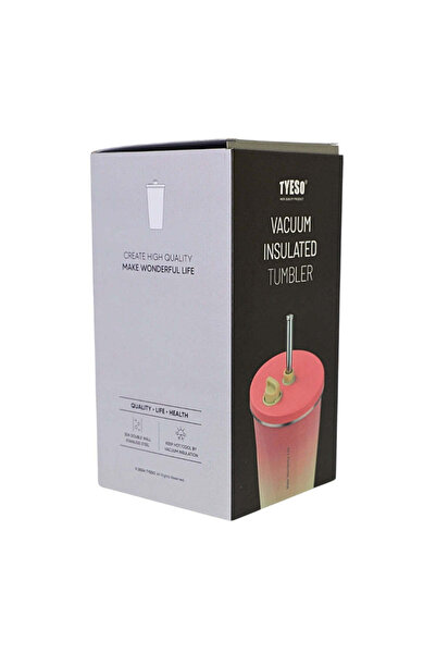 SAFECARE Cup with Straw, 500 ml, White-Green