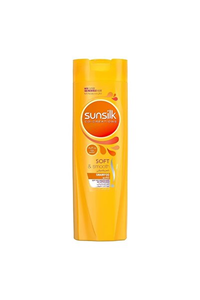Sunsilk صانسيلك شامبو ناعم وانسيابي الاصفر 600 مل