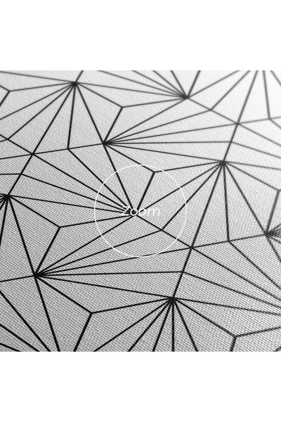 Arthub Canvas Painting, Bedroom And Living Room, Abstract, Black Triangle