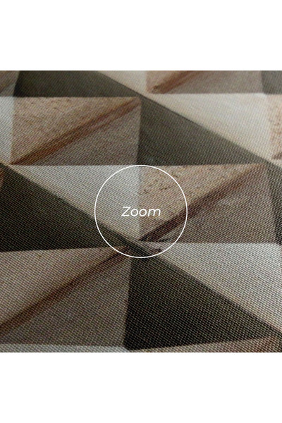 Arthub Canvas Painting, Bedroom And Living Room, Abstract, Cream Pyramid