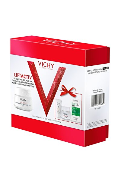 Vichy Package Liftactiv HA Anti-Wrinkle Cream 50 ml + Night Cream 15 ml + Fluid SPF 50