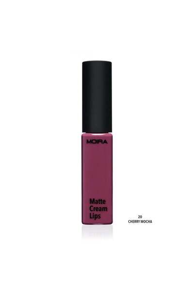 MOİRA Matte Cream Lips (020, Cherry Mocha)