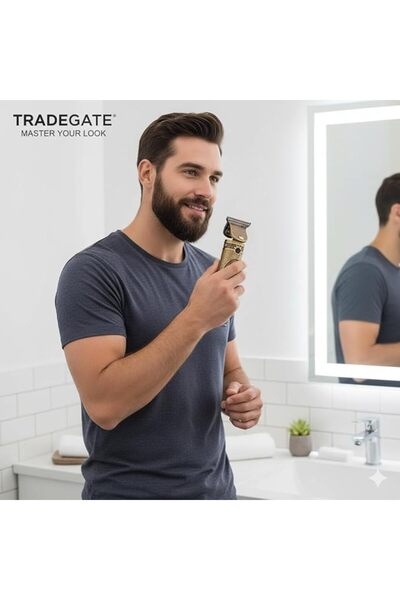 Kemei KM-700B Professional Hair Clipper – Adjustable Blade Cordless Trimmer with USB Charging for Men's