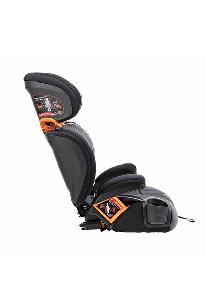 Chicco KidFit Adapt Plus 2-in-1 Belt-Positioning Booster Car Seat, Ember
