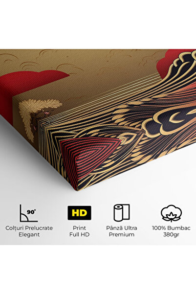 Arthub Canvas Painting, Bedroom And Living Room, Modern, Chinese Wind Art