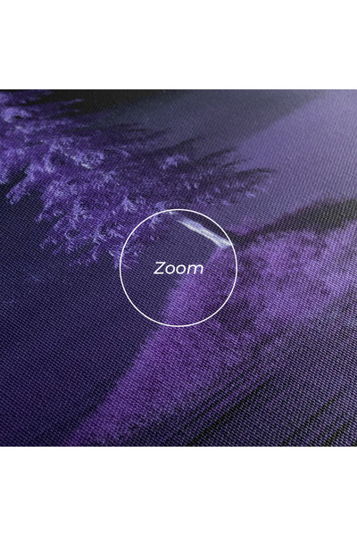 Arthub Canvas Painting, Bedroom And Living Room, Landscapes, Magenta Landscape