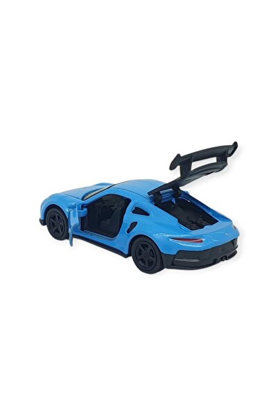 Vardem Pull and Drop Metal Small Cars 8 cm - 6411A-1 - Blue