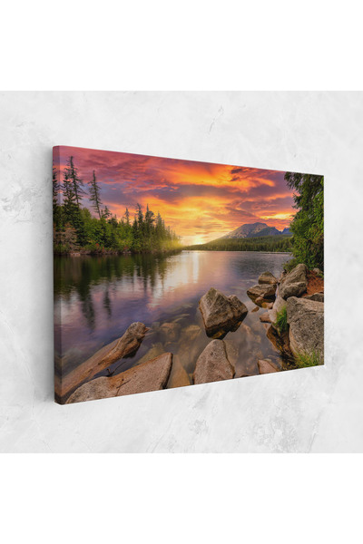 Arthub Canvas Painting, Bedroom And Living Room, Landscapes, Tatra View