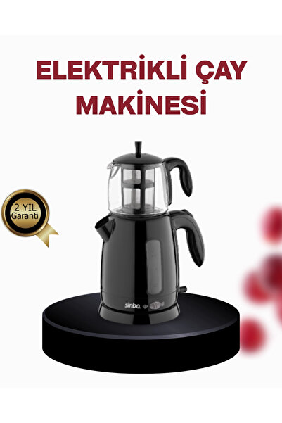 Twin Store Mey Import ®   20-Cup Capacity Electric Tea Maker with Glass Teapot