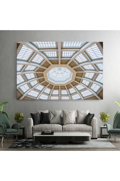 Arthub Canvas Painting, Bedroom And Living Room, Abstract, Ceiling Dome