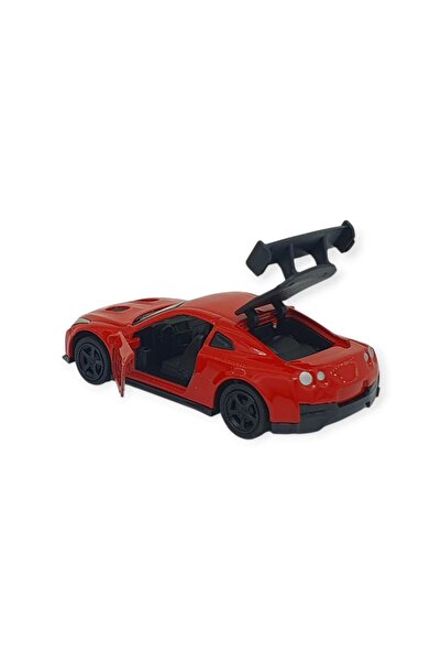 Vardem Pull and Drop Metal Small Cars 8 cm - 6411A-5 - Red