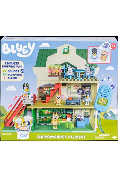 bluey Set figurine Supermarket, Multicolor