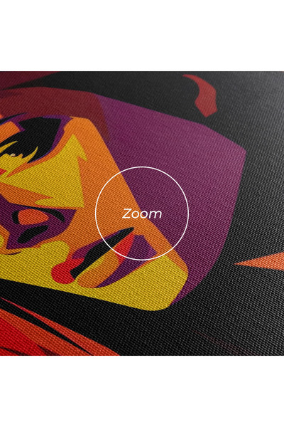 Arthub Canvas Painting, Bedroom And Living Room, Modern, Orange Pop Light