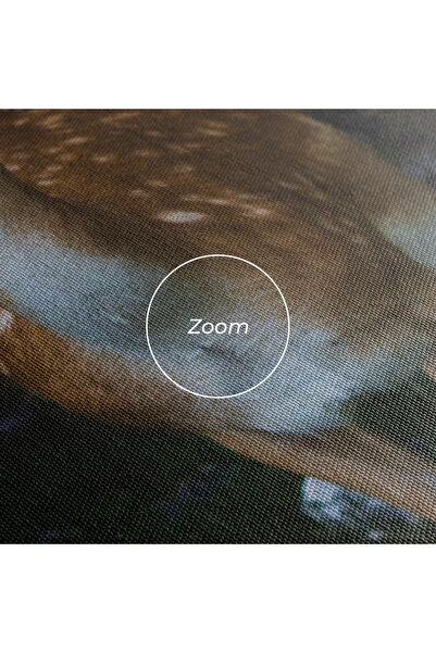 Arthub Canvas Painting, Bedroom And Living Room, Landscapes, Forest Cute Deer