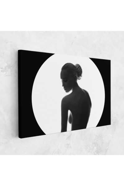 Arthub Tablou Canvas, Dormitor Si Living, Femei, Woman Body Circle