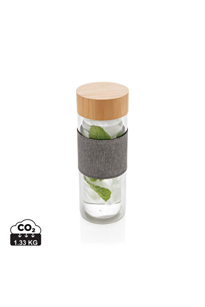 XD COLLECTION Borosilicate Glass Infuser Bottle