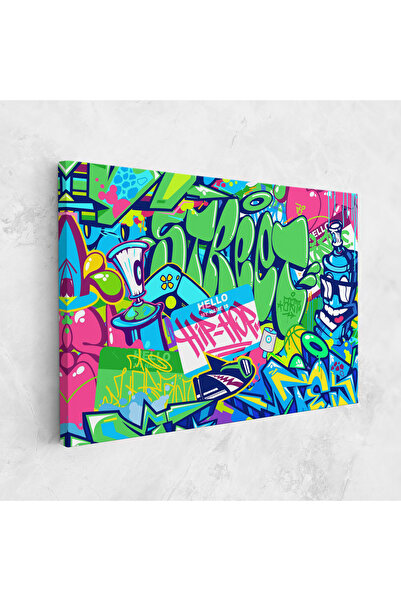 Arthub Canvas Painting, Bedroom And Living Room, Modern, Colorful Hip Hop