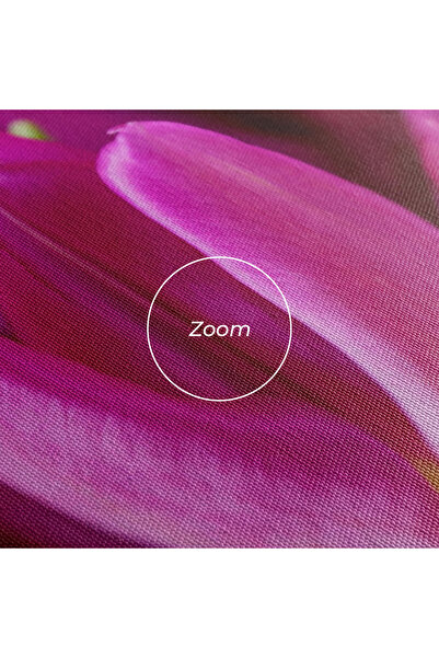 Arthub Canvas Painting, Bedroom And Living Room, Flowers, Purple Tulip Close Up
