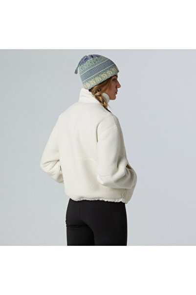 THE NORTH FACE Yumiori Off-Peak Full Zip Women's White Fleece Coat