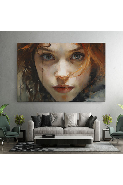 Arthub Canvas Painting, Bedroom And Living Room, Women, Portrait Oil Painting