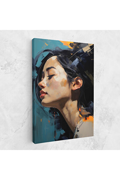 Arthub Canvas Painting, Bedroom And Living Room, Women, Acrylic Asian Portrait