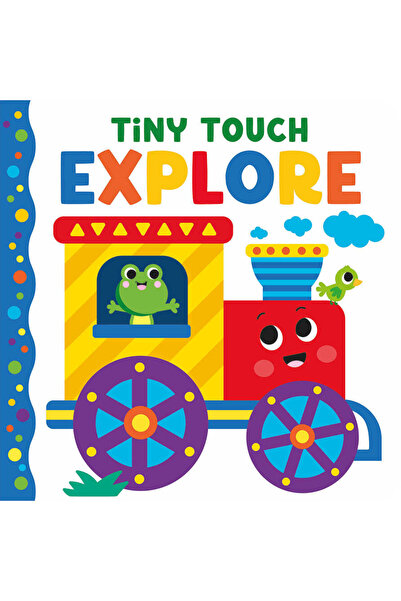 North Parade Tiny Touch Explore: Carte cartonată strălucitoare și texturată p...