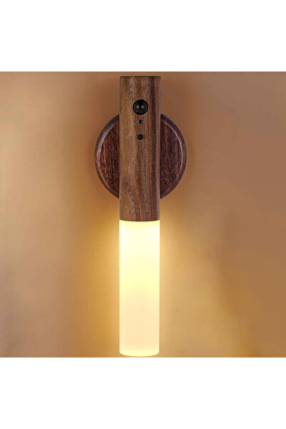 zola LED wall lamp, motion sensor, magnetic support, ON/OFF, AUTO, USB C charging, warm light