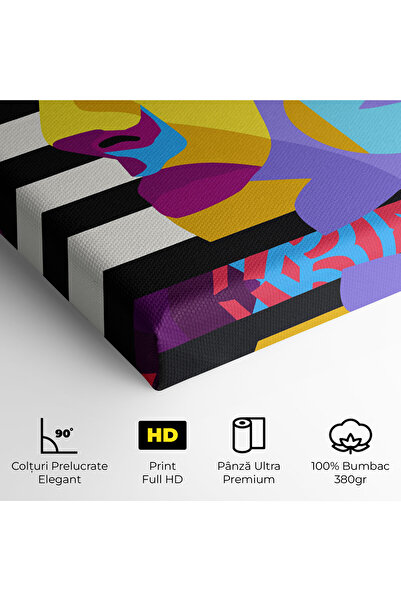 Arthub Canvas Painting, Bedroom And Living Room, Modern, Abstract Male Face