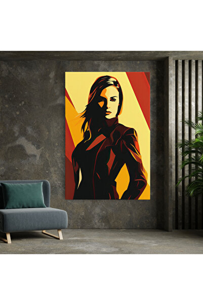Arthub Canvas Painting, Bedroom And Living Room, Modern, Pop Graphical Woman