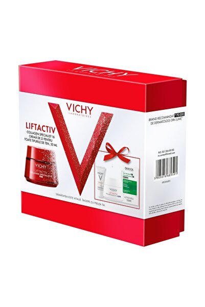 Vichy Package Liftactiv Collagen Specialist 16 Day Cream 50ml, Collagen Specialist Night Cream 15ml
