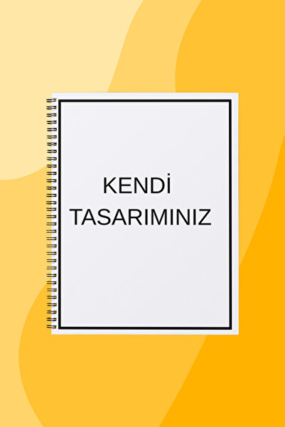 SEKİZELLİİKİ KİŞİYE ÖZEL -BASKILI TASARIM DEFTER