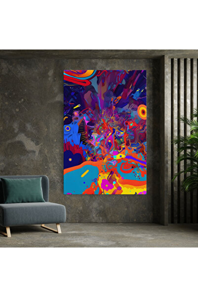 Arthub Canvas Painting, Bedroom And Living Room, Abstract, Abstract Color Work