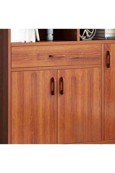 KEKE Multi-Layer Storage Bookshelf Rack Stylish Living Room Home Storage & Display Cabinet