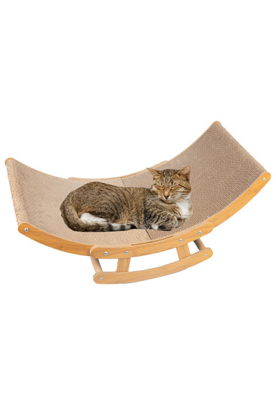 KidLe سرير للقطط وكرسي استرخاء وسجادة خدش للقطط ولوح خدش للقطط ومقاوم للتآكل ...