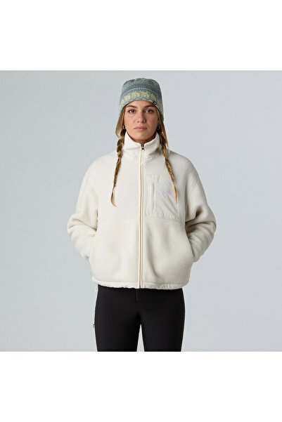 THE NORTH FACE Yumiori Off-Peak Full Zip Women's White Fleece Coat