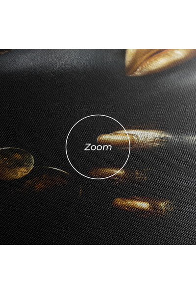 Arthub Canvas Painting, Bedroom And Living Room, Women, Eyelids Gold Makeup